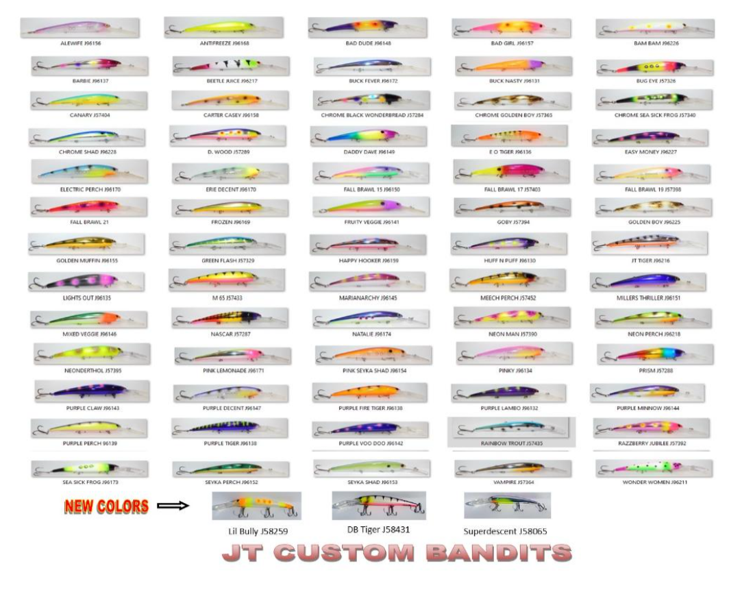 JT Custom Bandits – Dip Net Bait & Tackle